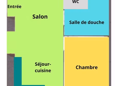 appartement 2 pièces - 33 m²