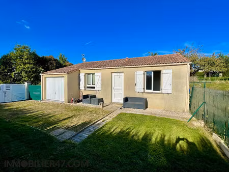 villa de plain pied avec jardin