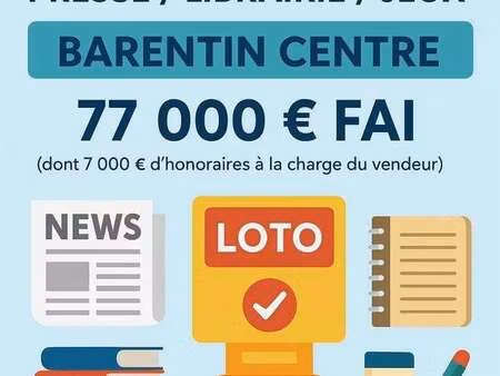 vente bureaux et commerces à barentin (76360) : à vendre / 44m² barentin