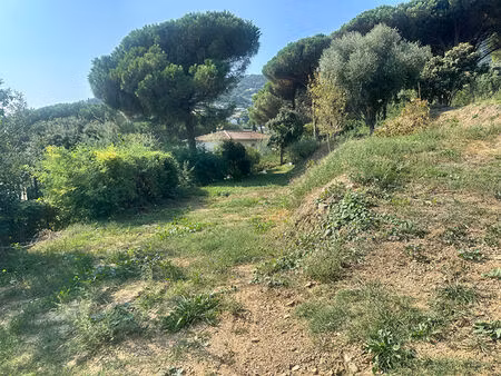 rare a cavalaire magnifique terrain plein sud