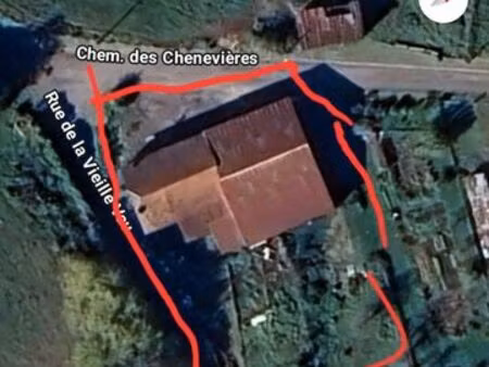 propriété maison + terrain agricole