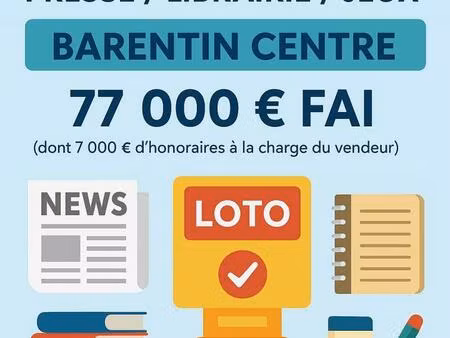 vente boutique/local commercial 44 m²