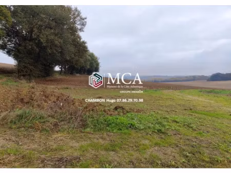 vente terrain 1300 m² à calignac (47600)  30 000 €