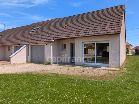 maison de plain-pied au calme à branges – 65 m²  2 chambres  terrain 436 m²  proche louhan