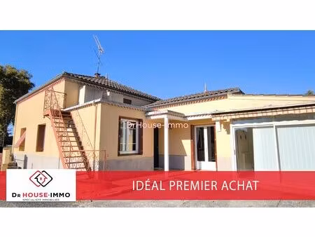 maison 116 m²  chambres  garage 75m²  hangar 76m² sur terrain 1950 m² environ proche marma