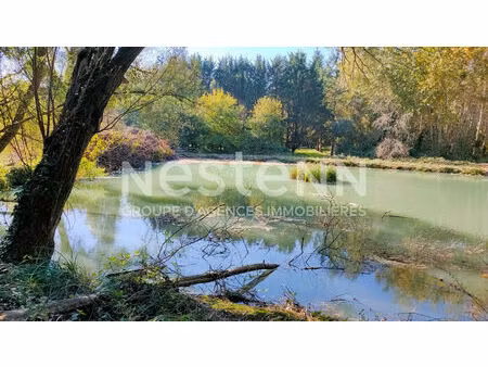 chemery  terrain de loisirs de 6912 m² avec deux petits étangs de 1000 et 2000 m²