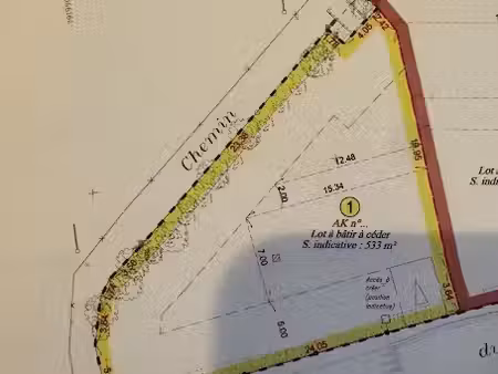 vente terrain à batir 1181 m² à saint-martin-du-vivier (76160)  249 000 €