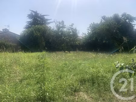 vente terrain 525 m² à toulouse (31000)  380 000 €