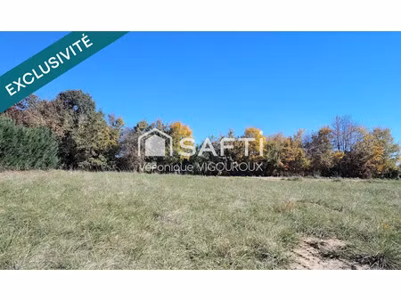 vente terrain 3348 m² à castelsarrasin (82100)  96 000 €