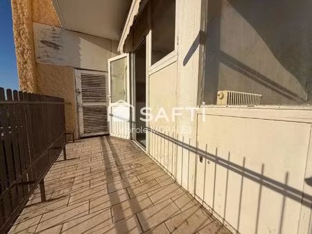 perpignan  appt t4 avec balcon dans residence avec stationnements