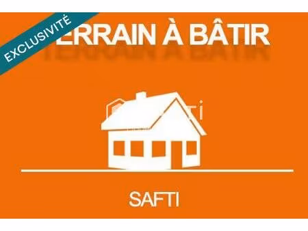 terrain à bâtir façade de 17 mètres