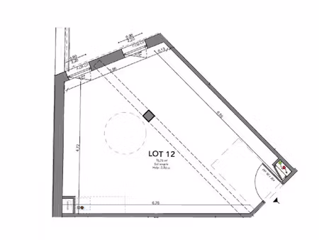 vente bureau hermanville sur mer 14880