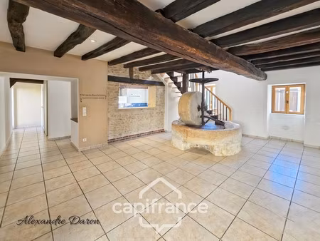 dpt nièvre (58) chaulgnes  maison longère à vendre 5 pièces  138 m²  terrain 453m²