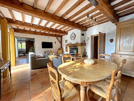 propriété de 8 pièces de 225m2 avec hangar de 400m2 sur terrain de 7000m2