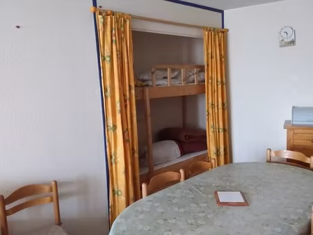 appartement à vendre 2 pièces la mongie (65) avec cellier  casier à ski  et parking extéri