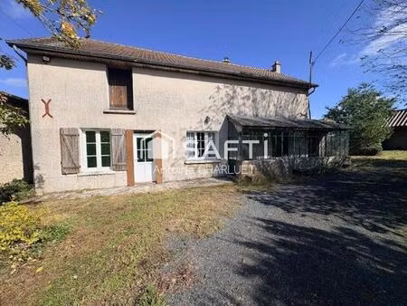 maison 68m² - 4 hectares de terrain - hangar et nombreuses dépendances