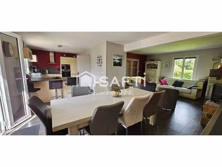 belle maison familiale de 130 m²  4 chambres  1 bureau  3 salles de bain