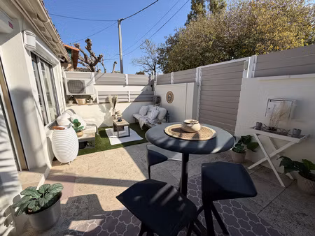 marseille 08 / secteur plage/borely  maison t3 +terrasse + s