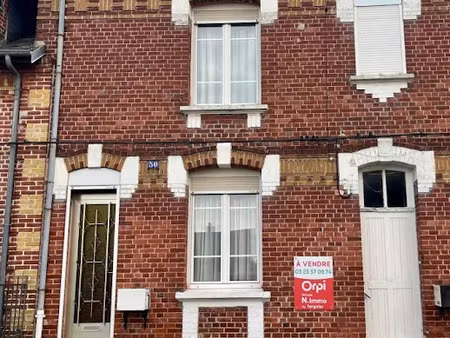 vente maison 3 pièces 71 m² à tergnier (02700)  69 900 €