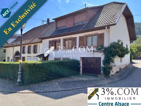 ensemble immobilier de 219m² composé de 2 maisons avec garages