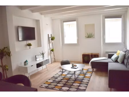 quartier opéra appartement de type 2 en dernier étage