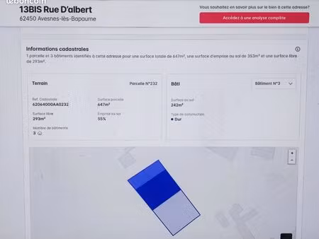 local habitation batiment activ.commerciales etc