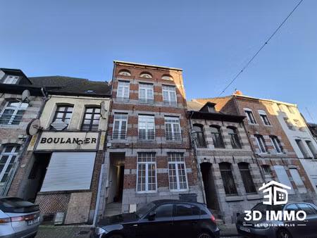achat immeuble 203m² avesnes sur helpe 59440
