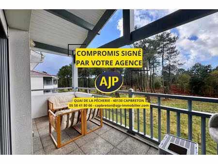 labenne centre - t2 avec balcon  cellier et parking sous-sol