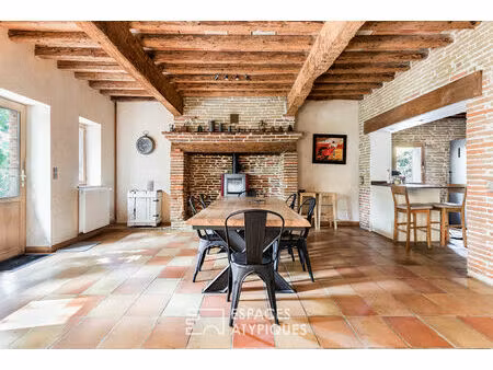 ancienne métairie rénovée à 25 minutes de toulouse