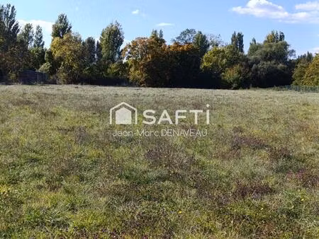 vente terrain 2164 m² rillé (37340)