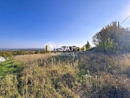 terrain 1 329 m² à caraman – proche centre-ville  beau potentiel