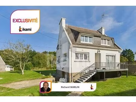 maison sur sous-sol total à névez  commerces et arrêt de bus à pied