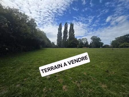 terrain constructible à vendre