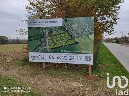 terrain constructible viabilisé à vendre