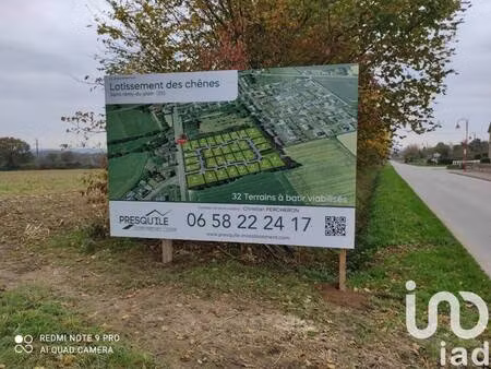 terrain constructible viabilisé à vendre