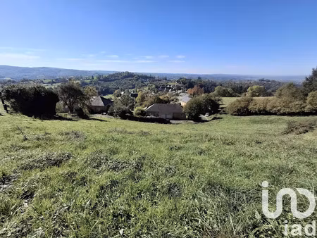 vente terrain 1531 m² à dampniat (19360)  26 775 €