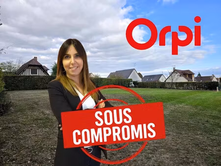 vente terrain 1200 m² à bernay (27300)  68 000 €