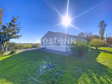 maison à vendre- plain pied- rénovée- 3 chambres- jardin- 15 min océan