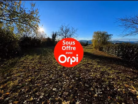 vente terrain 604 m² à sourcieux-les-mines (69210)  179 000 €