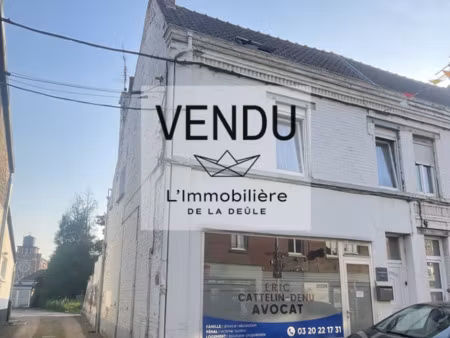vente immeuble 129 m² à annoeullin (59112)  199 000 €