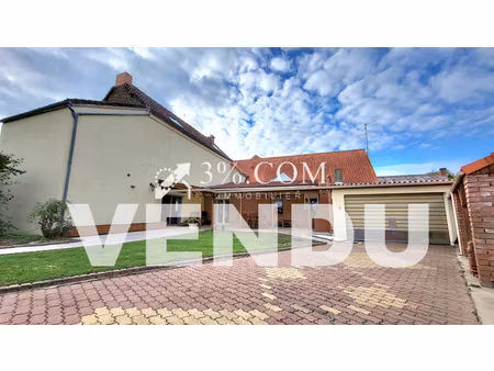 large 1930 semi-individuelle - 5 chambres - jardin & grand garage !!