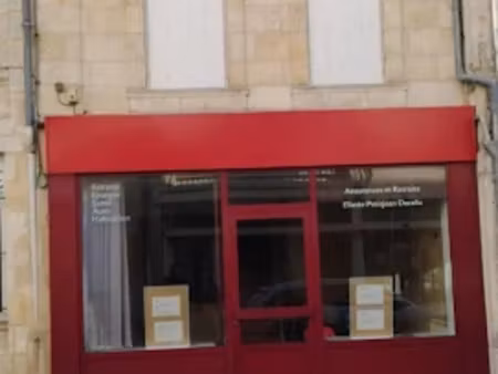 location locaux professionnels 5 pièces 120 m² à libourne (33500)  1 250 €