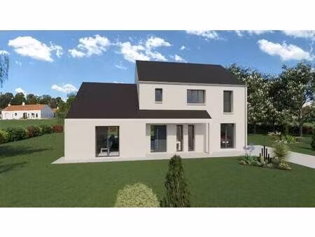 terrain avec maison neuve à vendre