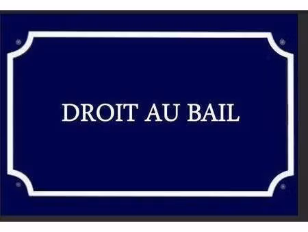 local commercial avec bail commercial