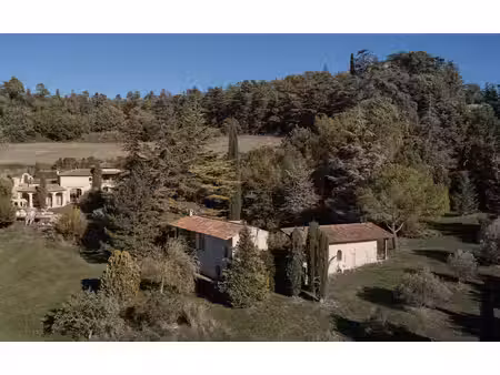 maison doublée en pierres avec 9000 m² de terrain et piscine