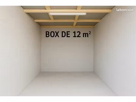 box 13 m² secteur le mans (20 km)