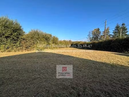 terrain constructible à vendre