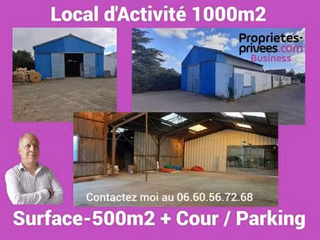 secteur dreux - location local d'activité 500 m²