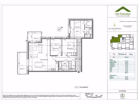 achat appartement 4 pièces 98m²