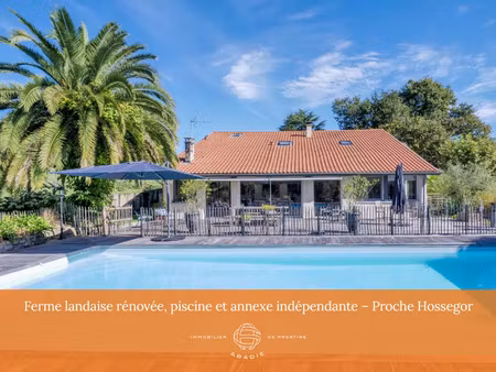 vente maison 10 pièces 300m2 peyrehorade 40300 - 913500 € - surface privée
